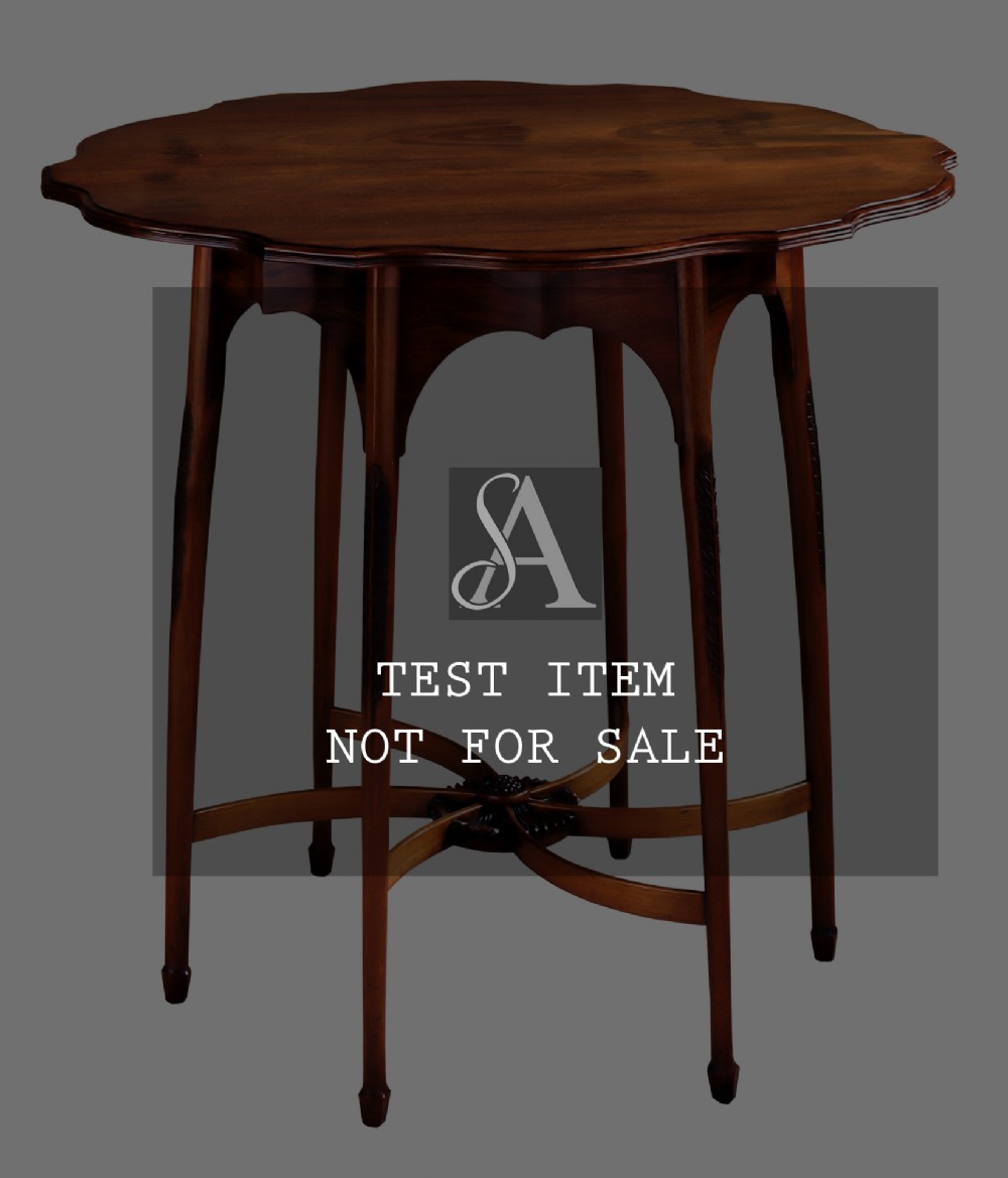 wood table selling antiques test item not for sale