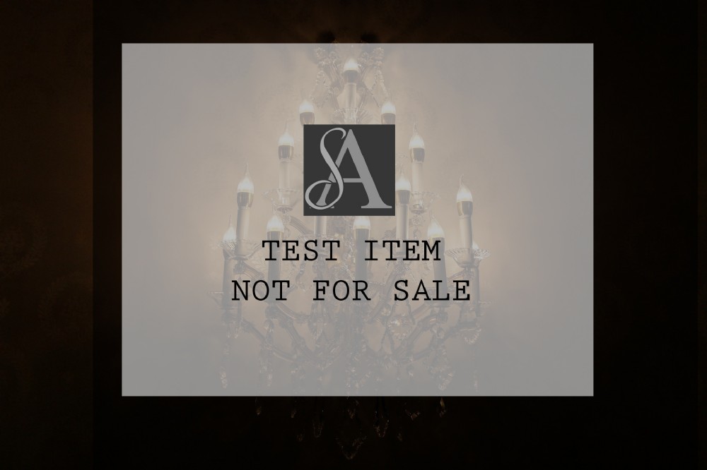 test lighting selling antiques test item not for sale